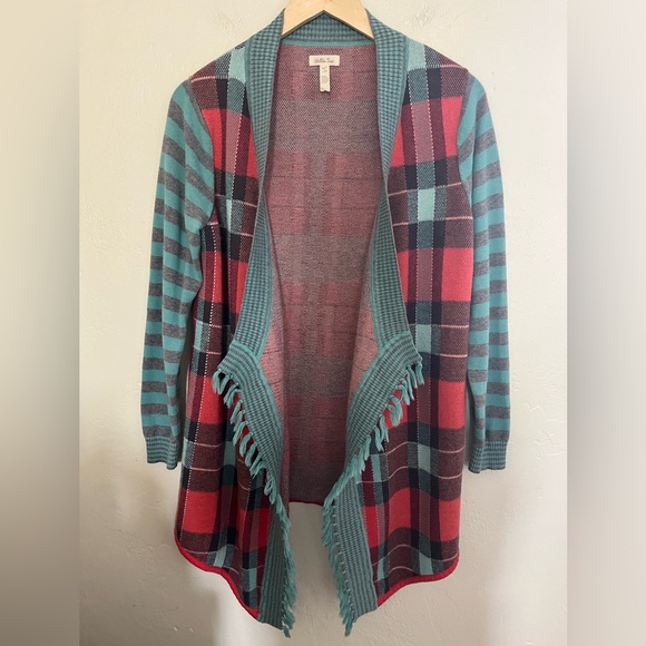 Matilda Jane Steadfast Fringe Cardigan Sweater Sz small - Picture 3 of 12